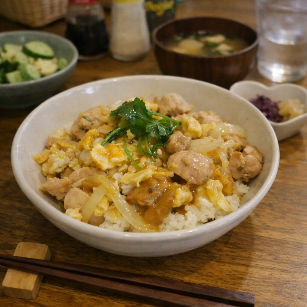 ヨシケイ 親子丼 完成